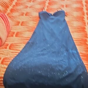 Jump Blue Dress with Sparkle Accents